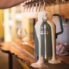 Stanley Classic Easy-Pour Growler 64 oz | Keeps Beer Cold or Coffee Hot | Leakproof Steel Lined Lid and Easy to Carry Handle | Insulated Stainless Steel | BPA-Free | Green(Hammertone Green)