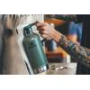 Stanley Classic Easy-Pour Growler 64 oz | Keeps Beer Cold or Coffee Hot | Leakproof Steel Lined Lid and Easy to Carry Handle | Insulated Stainless Steel | BPA-Free | Green(Black 2.0)