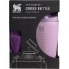 Stanley Cross Bottle 23 oz | Travel Water Bottle with Jacquard Strap | Leakproof Tritan Lid with Removable Straw | Insulated Stainless Steel | BPA-Free | Toast VRT(Lilac)