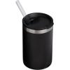 Stanley Everyday Can Cooler Cup | Beer, Seltzers, Soda, and Energy Drinks | Doubles as Tumbler | Insulated Stainless Steel Drink Holder | BPA-Free(Matte Black)
