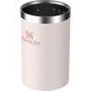 Stanley Everyday Can Cooler Cup | Beer, Seltzers, Soda, and Energy Drinks | Doubles as Tumbler | Insulated Stainless Steel Drink Holder | BPA-Free(Rose Quartz)