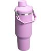 Stanley IceFlow 2.0 Fast Flow Tumbler with Handle 40 oz | Twist On Angled Spout Lid | Leakproof Water Bottle | Insulated Stainless Steel | BPA-Free | Black 2.0(Lilac)