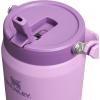 Stanley IceFlow 2.0 Flip Straw Jug with Handle 40 oz | Twist On Lid and Flip Up Straw | Leakproof for Travel and Sports | Insulated Stainless Steel |BPA-Free | Lilac