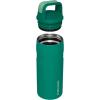 Stanley IceFlow Cap and Carry Water Bottle | Wide Mouth Twist Lid | Lightweight & Leakproof for Travel & Sports | Insulated Stainless Steel | BPA-Free(Alpine)