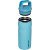 Stanley IceFlow Cap and Carry Water Bottle | Wide Mouth Twist Lid | Lightweight & Leakproof for Travel & Sports | Insulated Stainless Steel | BPA-Free(Pool)