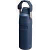 Stanley IceFlow Fast Flow Water Bottle | Angled Spout Lid | Lightweight & Leakproof for Travel & Sports | Insulated Stainless Steel | BPA-Free(Navy)