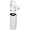 Stanley IceFlow Fast Flow Water Bottle | Angled Spout Lid | Lightweight & Leakproof for Travel & Sports | Insulated Stainless Steel | BPA-Free(Polar)