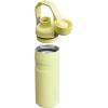 Stanley IceFlow Fast Flow Water Bottle | Angled Spout Lid | Lightweight & Leakproof for Travel & Sports | Insulated Stainless Steel | BPA-Free(Pomelo)