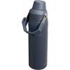 Stanley IceFlow Fast Flow Water Bottle | Angled Spout Lid | Lightweight & Leakproof for Travel & Sports | Insulated Stainless Steel | BPA-Free(Twilight)