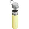 Stanley Quick Flip GO Water Bottle 24 oz | Push Button Lid | Leakproof and Packable for Travel and Sports | Insulated Stainless Steel | BPA-Free | Azure(Pomelo)
