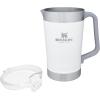 Stanley Stay-Chill Pitcher 64 oz | Cold Water, Beer, and Drink Pitcher with Lid | Large Capacity Durable Beverage Container with Handle | Insulated Stainless Steel | BPA-Free(Polar)