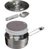 The Wildfare Pro Saucepan Cookset 5-piece set | 2 QT(Pale Pebble + Stone)