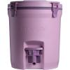 STANLEY Adventure Fast Flow Water Jug 2 Gallon Leakproof Ice Water Dispenser Insulated Beverage Cooler Easy Pour Spigot and Latched Foam Lid BPA-Free(Lilac)