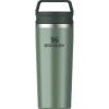 STANLEY Cafe To Go Travel Mug 20 oz | Leakproof Two-Part Drink Through Lid | Tumbler Cup for Coffee, Tea and Drinks | Insulated Stainless Steel Coffee Mug | BPA-Free | Rose Quartz(Hammertone Green)