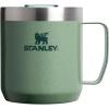 STANLEY Everyday Camp Mug | Drink Through Lid | Cup for Coffee, Tea and Drinks | Insulated Stainless Steel Coffee Mug | BPA-Free(Hammertone Green)