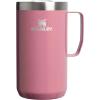 STANLEY Everyday Camp Mug | Drink Through Lid | Cup for Coffee, Tea and Drinks | Insulated Stainless Steel Coffee Mug | BPA-Free(Port Shimmer)