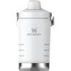 STANLEY IceFlow Fast Flow Jug with Handle 40 oz | Twist On Angled Spout Lid | Leakproof for Travel and Sports | Insulated Stainless Steel | BPA-Free | Polar(Frost 2.0)