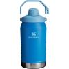 STANLEY IceFlow Fast Flow Jug with Handle 40 oz | Twist On Angled Spout Lid | Leakproof for Travel and Sports | Insulated Stainless Steel | BPA-Free | Polar(Azure)