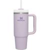 STANLEY Quencher H2.0 Tumbler with Handle and Straw 30 oz | Flowstate 3-Position Lid | Cup Holder Compatible for Travel | Insulated Stainless Steel Cup | BPA-Free | Rose Petal Shimmer(Orchid)