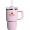 STANLEY Quencher H2.0 Tumbler with Handle and Straw 30 oz | Flowstate 3-Position Lid | Cup Holder Compatible for Travel | Insulated Stainless Steel Cup | BPA-Free | Rose Petal Shimmer(Rose Petal Shimmer)