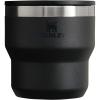 STANLEY Stay-Hot Stacking Camp Cup 10 oz | Press In Drink Through Lid | Cup for Coffee, Tea and Drinks | Insulated Stainless Steel Coffee Mug | BPA-Free(Black 2.0)