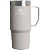 STANLEY The Everyday Suburban Mug | 16 oz | Drink Through Lid | Cup for Coffee, Tea and Drinks | Insulated Stainless Steel Coffee Mug | BPA-Free | Rose Quartz(Ash)