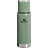 Stanley Adventure to Go Insulated Travel Tumbler – 17 OZ – Leak-Resistant Stainless Steel Insulated Bottle with Insulated Cup Lid and Splash-Free Stopper, Hammertone Green, 10-10816-001