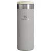 Stanley AeroLight Transit Bottle 20 oz | Locking Drink Through Lid | Leak Resistant Water Bottle or Coffee Travel Mug | Lightweight Insulated Stainless Steel | BPA-Free | Rose Quartz(Ash)