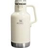 Stanley Classic Easy-Pour Growler 64 oz | Keeps Beer Cold or Coffee Hot | Leakproof Steel Lined Lid and Easy to Carry Handle | Insulated Stainless Steel | BPA-Free | Green(Cream Gloss)
