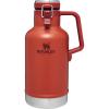 Stanley Classic Easy-Pour Growler 64 oz | Keeps Beer Cold or Coffee Hot | Leakproof Steel Lined Lid and Easy to Carry Handle | Insulated Stainless Steel | BPA-Free | Green(Cinnamon)