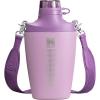 Stanley Cross Bottle 23 oz | Travel Water Bottle with Jacquard Strap | Leakproof Tritan Lid with Removable Straw | Insulated Stainless Steel | BPA-Free | Toast VRT(Lilac)