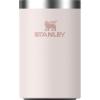 Stanley Everyday Can Cooler Cup | Beer, Seltzers, Soda, and Energy Drinks | Doubles as Tumbler | Insulated Stainless Steel Drink Holder | BPA-Free(Rose Quartz)