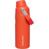 Stanley IceFlow Fast Flow Water Bottle | Angled Spout Lid | Lightweight & Leakproof for Travel & Sports | Insulated Stainless Steel | BPA-Free(Tigerlily)