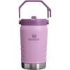 Stanley IceFlow Flip Straw Jug with Handle 40 oz| Twist On Lid and Flip Up Straw | Leak Resistant for Travel and Sports | Insulated Stainless Steel | BPA-Free | Lilac(Lilac)