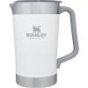 Stanley Stay-Chill Pitcher 64 oz | Cold Water, Beer, and Drink Pitcher with Lid | Large Capacity Durable Beverage Container with Handle | Insulated Stainless Steel | BPA-Free(Polar)