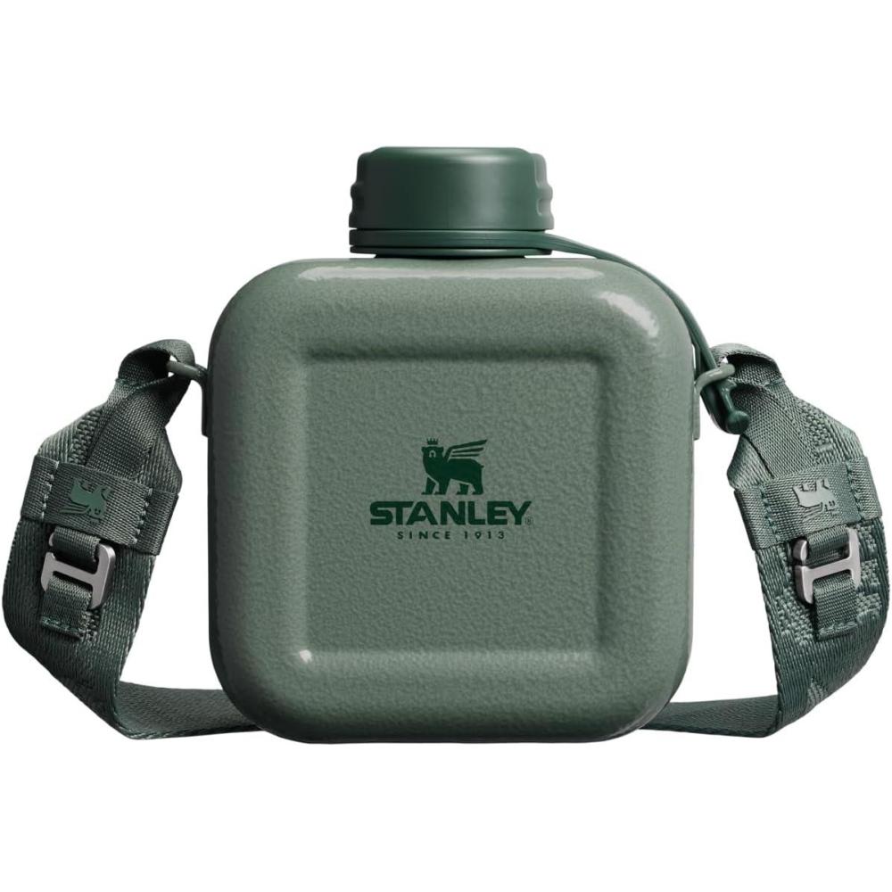 imageSTANLEY Next X Nature Canteen 25 oz Hammertone Green