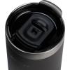 STANLEY Everyday Camp Cup 12 oz | Drink Through Lid | Cup for Coffee, Tea and Drinks | Insulated Stainless Steel | BPA-Free | Cream Gloss(Black 2.0)