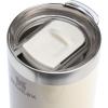 STANLEY Everyday Camp Cup 12 oz | Drink Through Lid | Cup for Coffee, Tea and Drinks | Insulated Stainless Steel | BPA-Free | Cream Gloss(Cream Gloss)