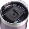 STANLEY Everyday Camp Cup 12 oz | Drink Through Lid | Cup for Coffee, Tea and Drinks | Insulated Stainless Steel | BPA-Free | Cream Gloss(Wisteria Shine)