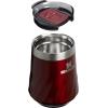STANLEY The Reserve Textured Wine Tumbler | 11oz | Splash-Proof Lid | Cold Drinks & Cocktail Cup | Insulated Stainless Steel Wine Glass | Garnet Shine(Garnet Shine)