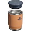 Stanley Adventure To-Go Food Jar | Vacuum Insulated Thermos Food Container | Wide Mouth Screw On Lid | Packable for Travel | Stainless Steel with Leakproof Lid | BPA-Free(Toast)