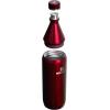 Stanley All Day Slim Bottle 34 oz | Twist off Lid with Leakproof Seal | Slim Design for Travel and Gym | Insulated Stainless Steel Water Bottle | BPA-Free | Garnet Shine
