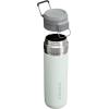 Stanley Quick Flip GO Water Bottle 24 oz | Push Button Lid | Leakproof and Packable for Travel and Sports | Insulated Stainless Steel | BPA-Free | Mist(24 Ounces (Pack of 4))