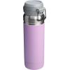 Stanley Quick Flip GO Water Bottle 36 oz | Push Button Lid | Leakproof and Packable for Travel and Sports | Insulated Stainless Steel | BPA-Free | Lilac