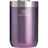 STANLEY Everyday Camp Cup 12 oz | Drink Through Lid | Cup for Coffee, Tea and Drinks | Insulated Stainless Steel | BPA-Free | Cream Gloss(Wisteria Shine)
