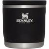 Stanley Adventure To-Go Food Jar | Vacuum Insulated Thermos Food Container | Wide Mouth Screw On Lid | Packable for Travel | Stainless Steel with Leakproof Lid | BPA-Free(Black Glow)