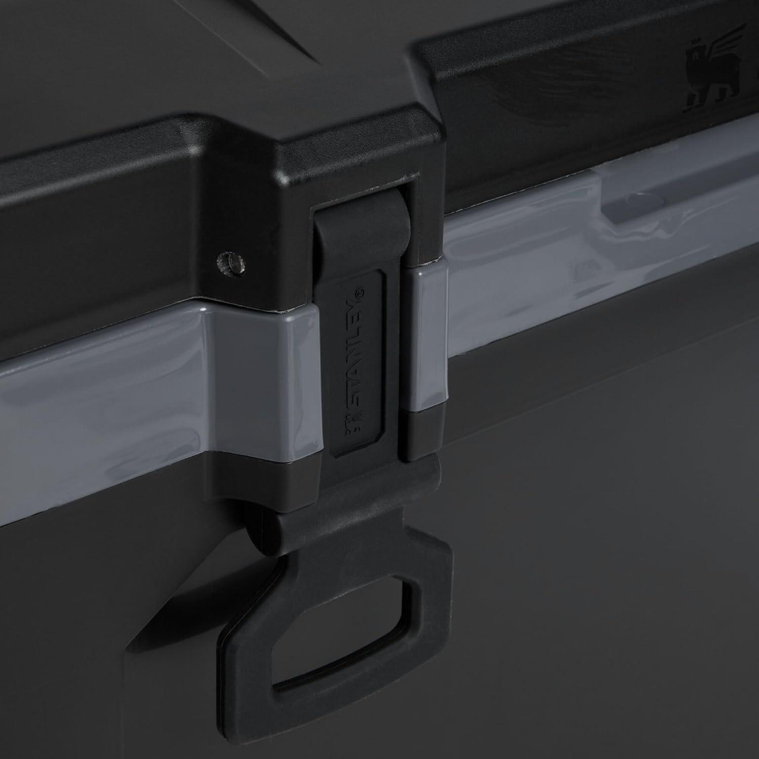 imageStanley Adventure Outdoor Cooler 50 qt Heavy Duty Outdoor Camping Cooler with Easy Carry Side Handles 6 Days Cooling Ice Chest for 82 Cans Flat Top Doubles as Seat BPAFree Tigerlily PlumBlack 20