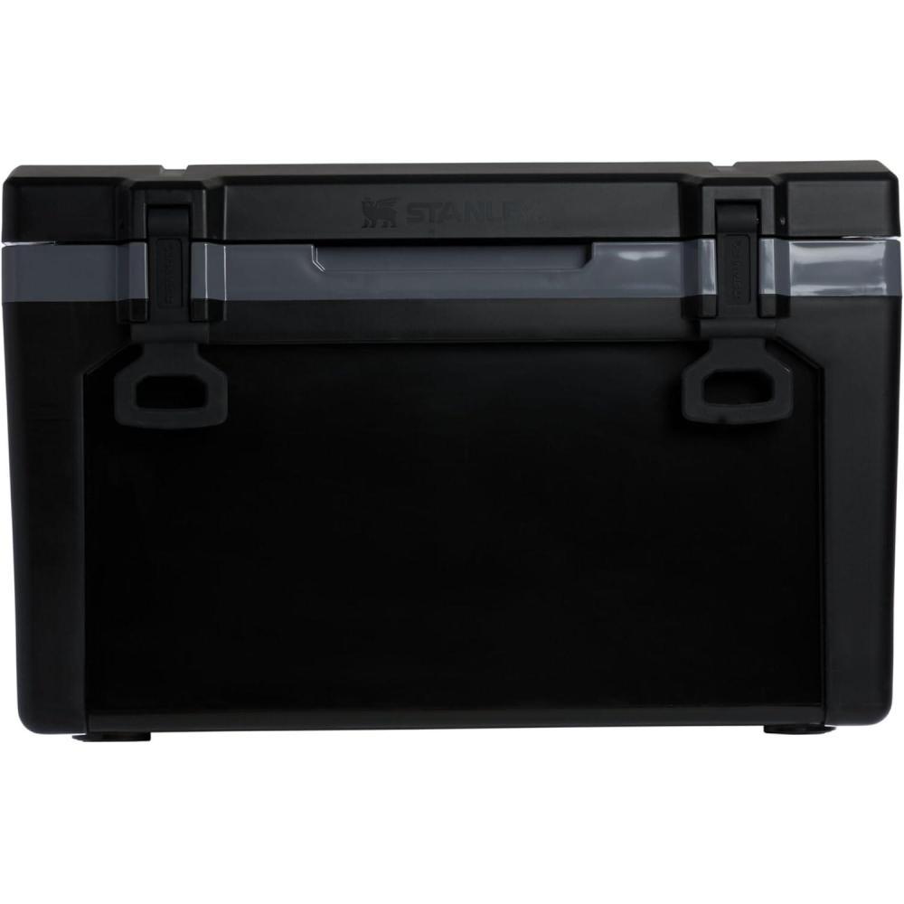 imageStanley Adventure Outdoor Cooler 50 qt  Heavy Duty Outdoor Camping Cooler with Easy Carry Side Handles  6 Days Cooling Ice Chest for 82 Cans  Flat Top Doubles as Seat  BPAFree  Tigerlily PlumBlack 20