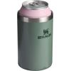 STANLEY Everyday Can Cooler Cup 10 oz | Beer, Seltzers, Soda, and Energy Drinks | Doubles as Tumbler | Insulated Stainless Steel Drink Holder | BPA-Free | Hammertone Green
