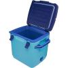 Stanley Adventure Outdoor Cooler 50 qt | Heavy Duty Outdoor Camping Cooler with Easy Carry Side Handles | 6 Days Cooling Ice Chest for 82 Cans | Flat Top Doubles as Seat | BPA-Free | Tigerlily Plum(Pool)